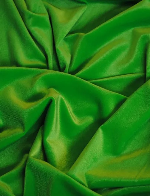 Streç Kadife «Lime» 025 — Yeşil — Kadife